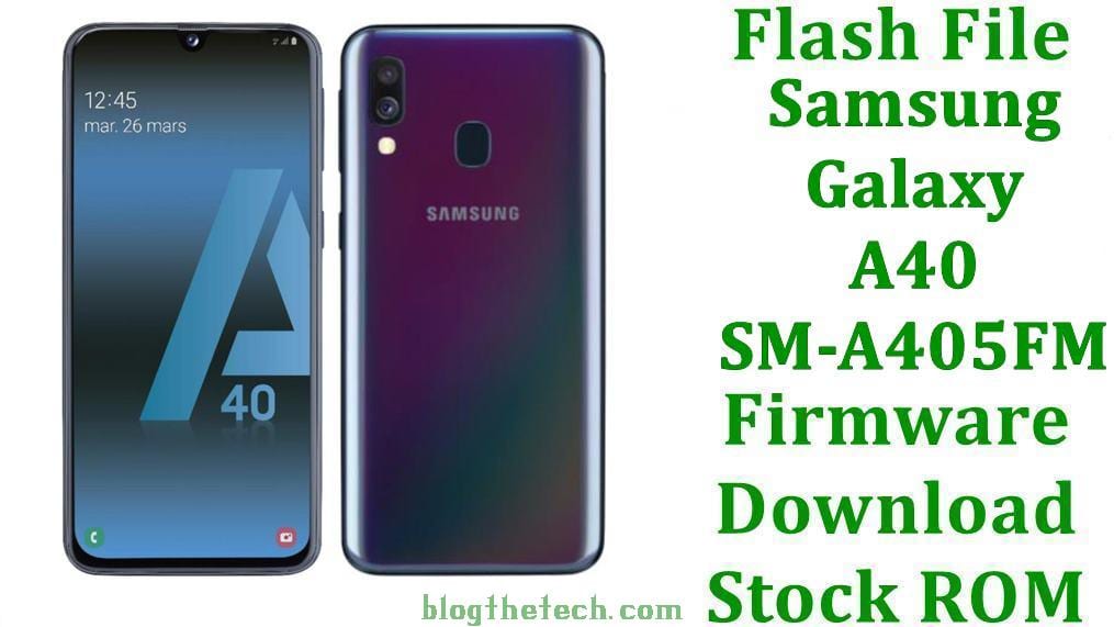 Samsung Galaxy A40 SM A405FM