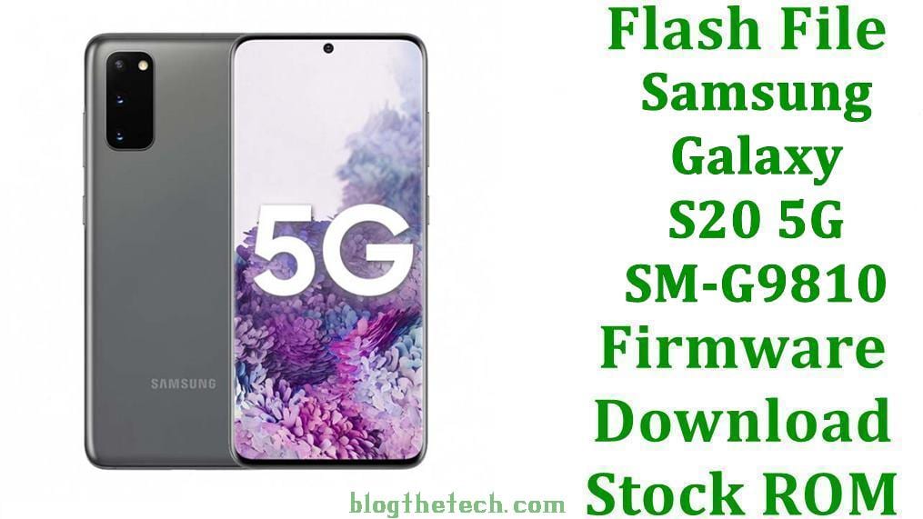 Samsung Galaxy S20 5G SM G9810