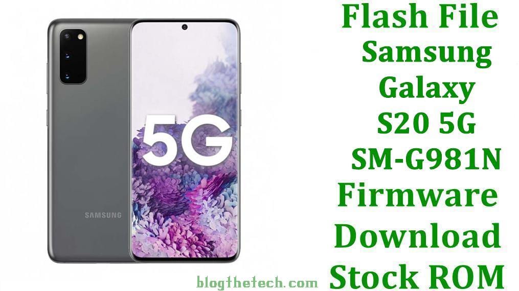 Samsung Galaxy S20 5G SM G981N
