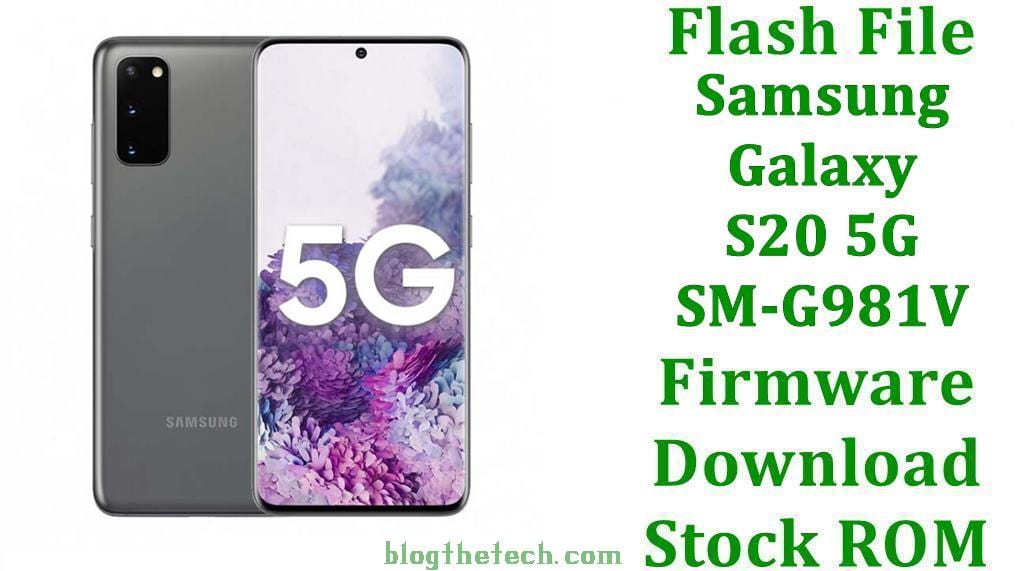 Samsung Galaxy S20 5G SM G981V
