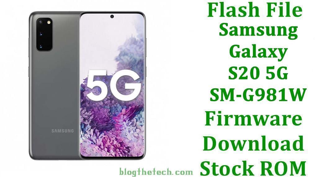 Samsung Galaxy S20 5G SM G981W