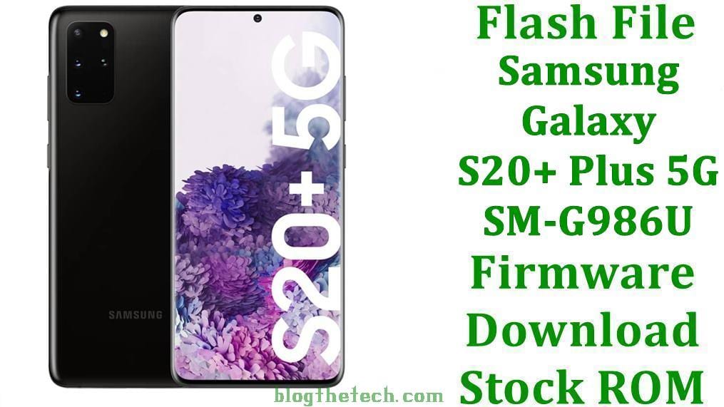 Samsung Galaxy S20 Plus 5G SM G986U