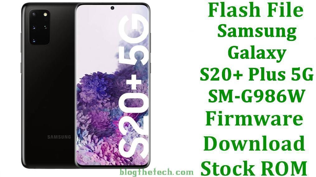 Samsung Galaxy S20 Plus 5G SM G986W