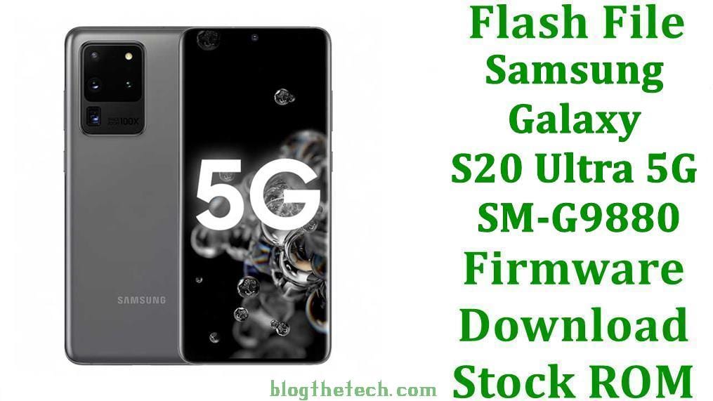 Samsung Galaxy S20 Ultra 5G SM G9880