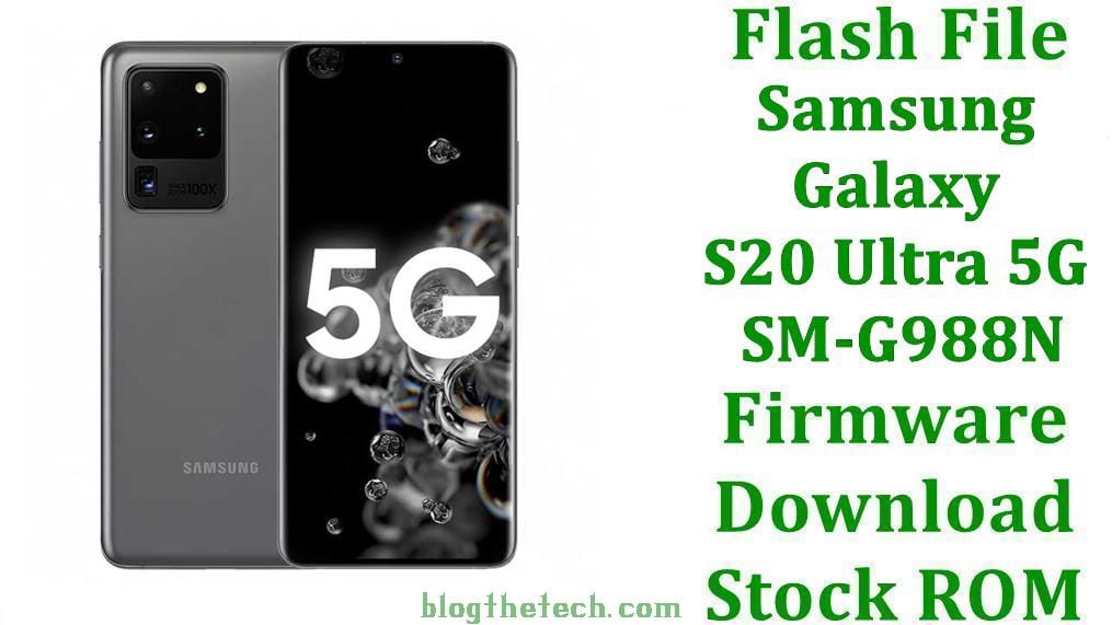 Samsung Galaxy S20 Ultra 5G SM G988N