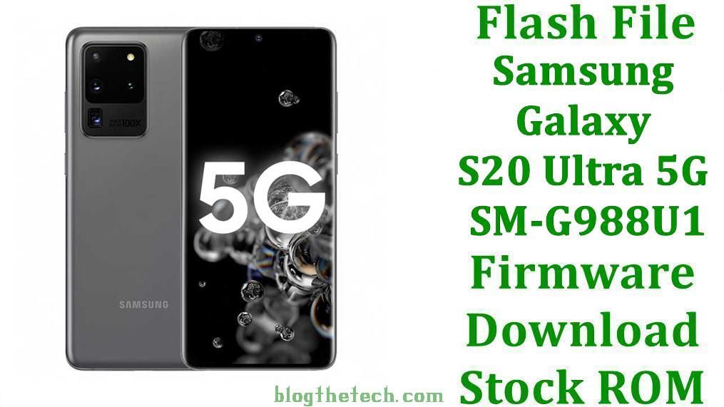 Samsung Galaxy S20 Ultra 5G SM G988U1