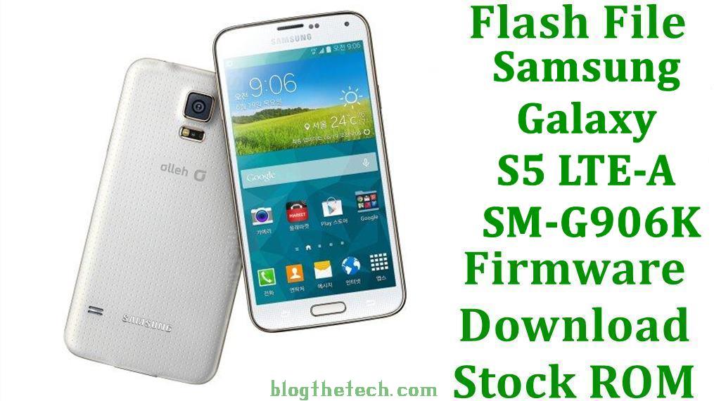Samsung Galaxy S5 LTE A SM G906K
