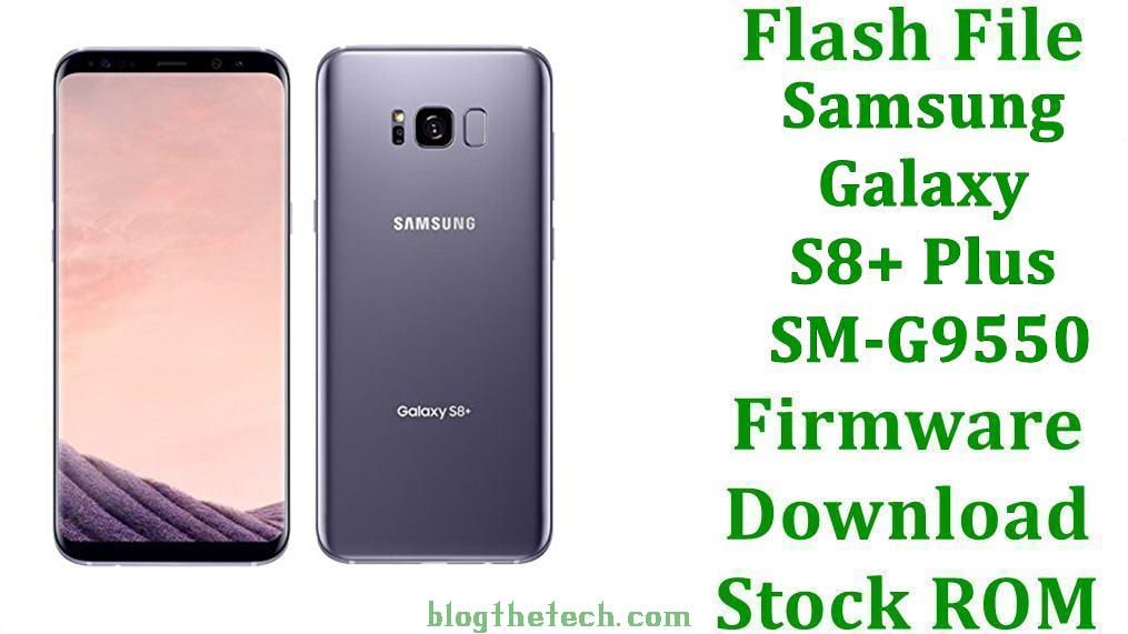 Samsung Galaxy S8 Plus SM G9550