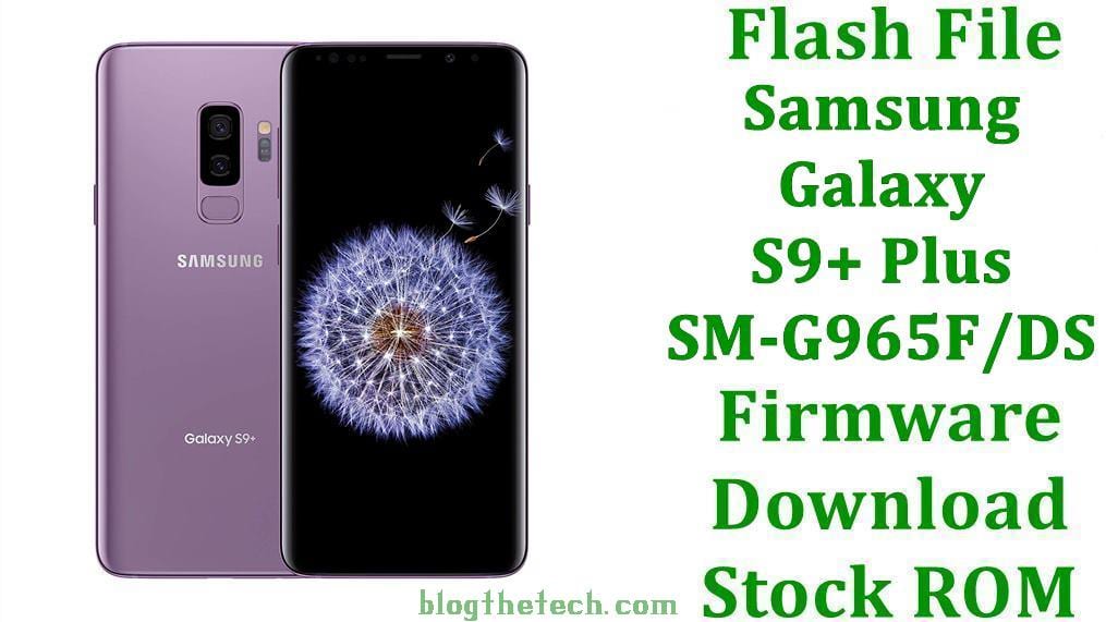 Samsung Galaxy S9 Plus SM G965F DS