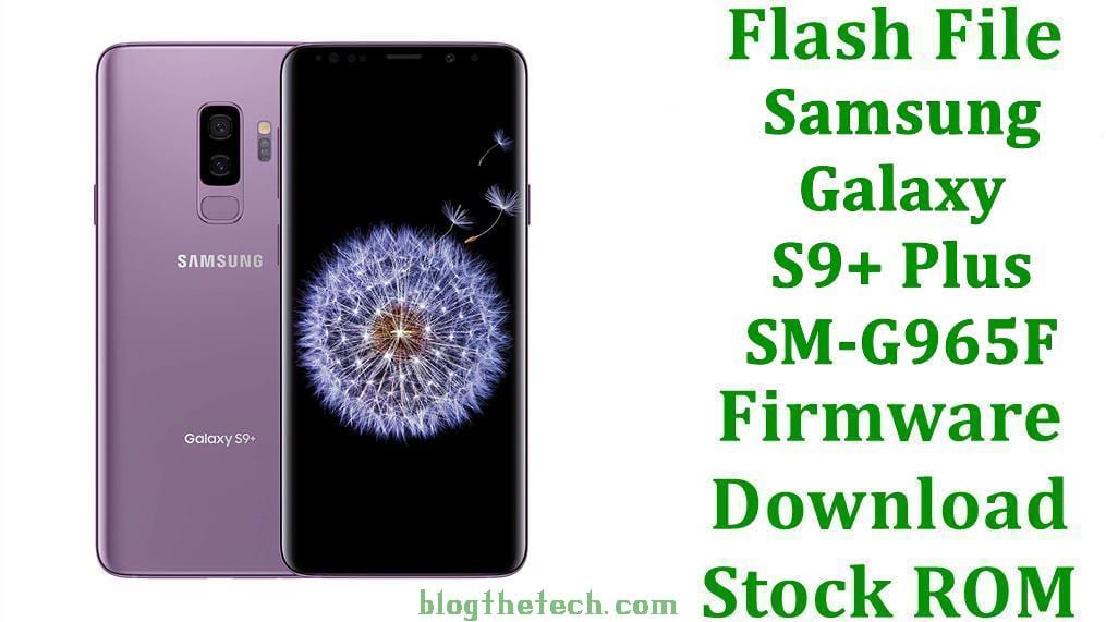 Samsung Galaxy S9 Plus SM G965F