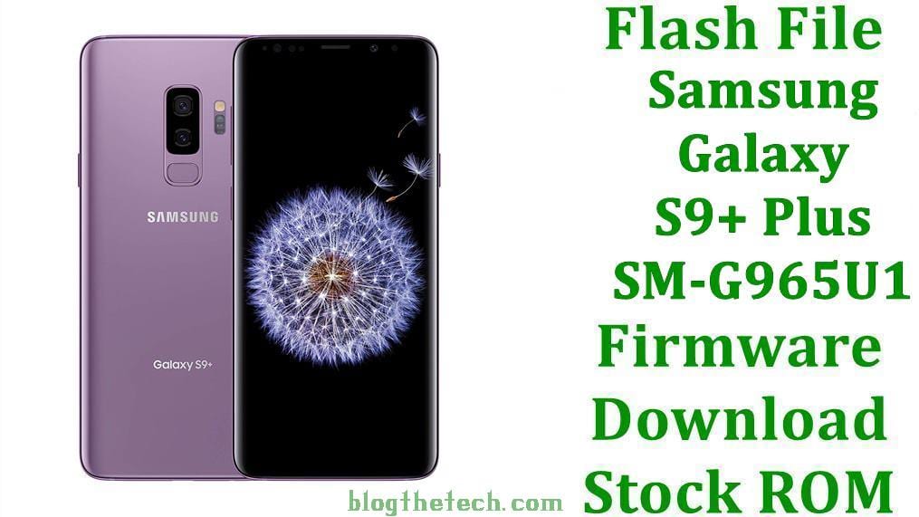 Samsung Galaxy S9 Plus SM G965U1