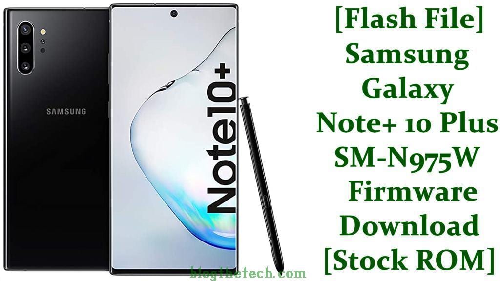 Samsung Galaxy Note 10 Plus SM N975W