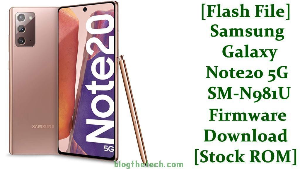 Samsung Galaxy Note20 5G SM N981U