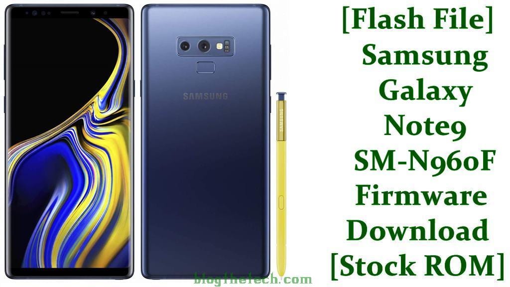 Samsung Galaxy Note9 SM N960F