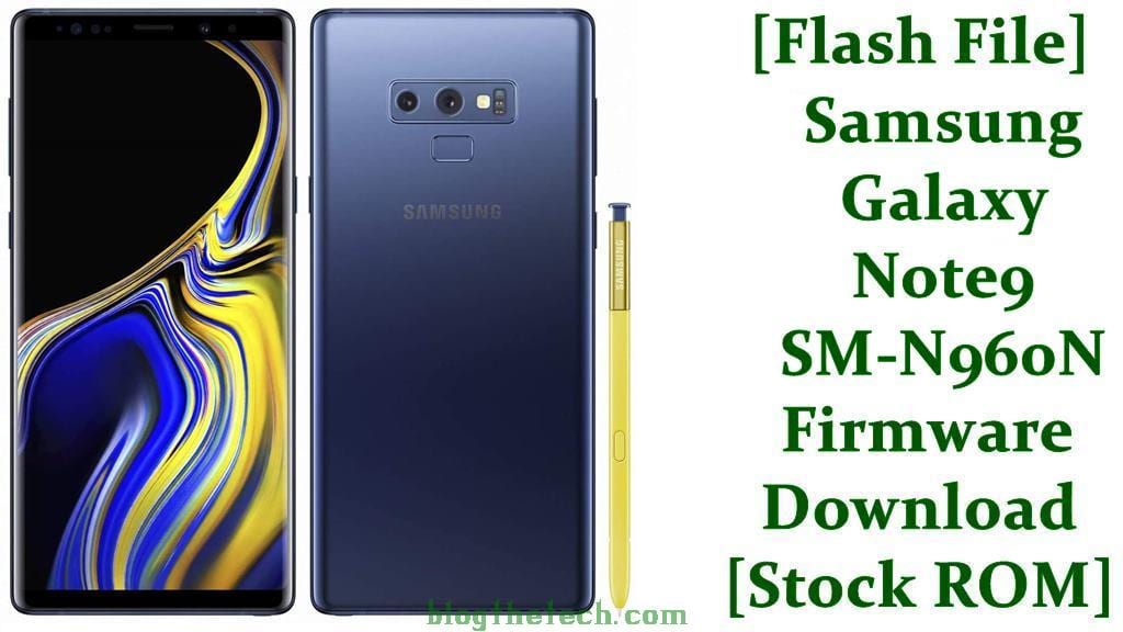 Samsung Galaxy Note9 SM N960N