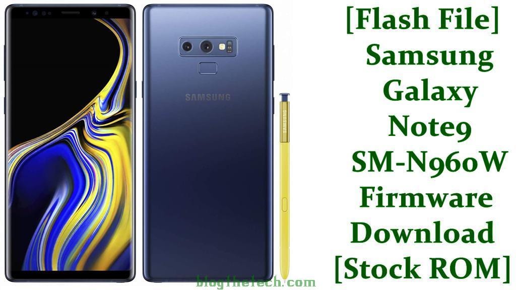 Samsung Galaxy Note9 SM N960W