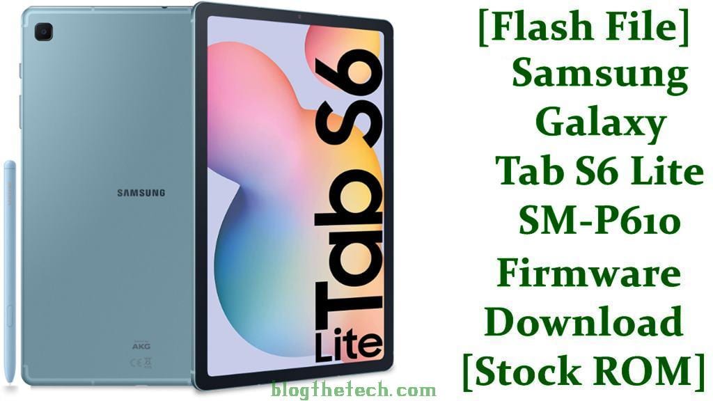 Samsung Galaxy Tab S6 Lite 10.4 SM P610