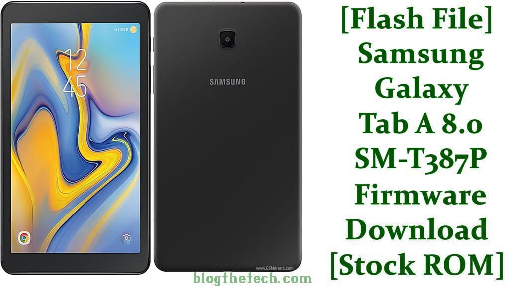 Samsung Galaxy Tab A 8.0 2018 SM T387P