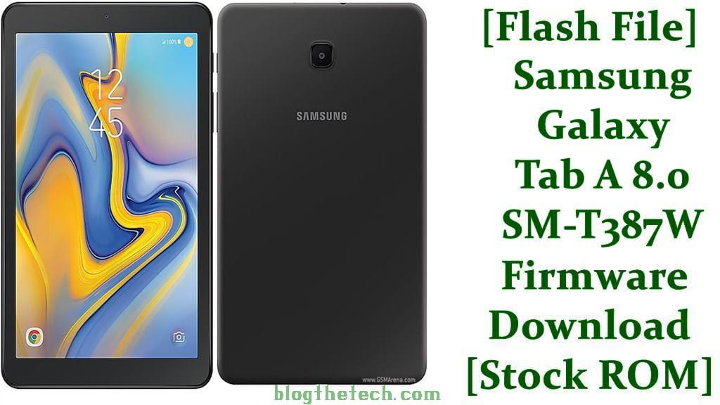 Samsung Galaxy Tab A 8.0 2018 SM T387W