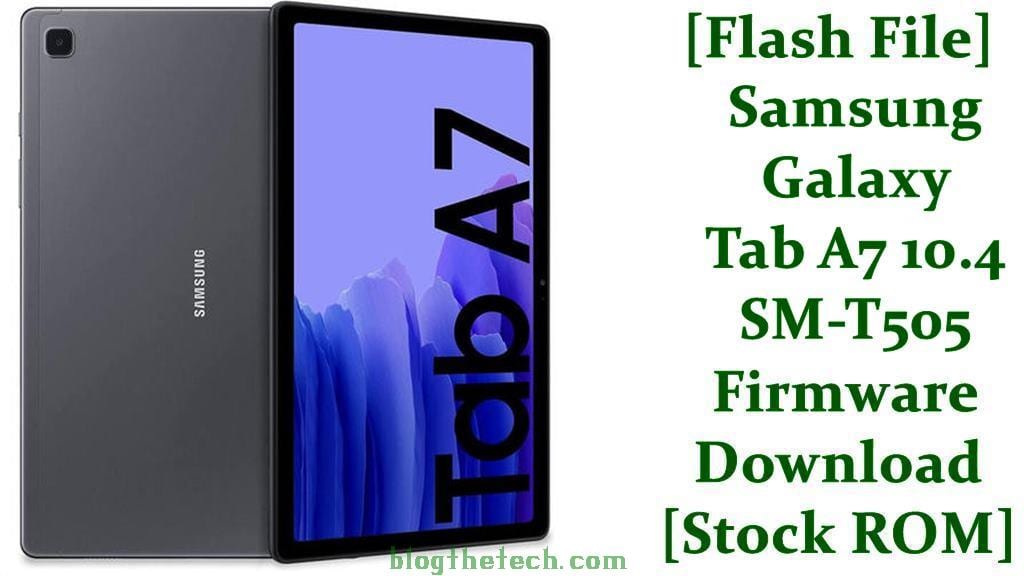 Samsung Galaxy Tab A7 10.4 SM T505