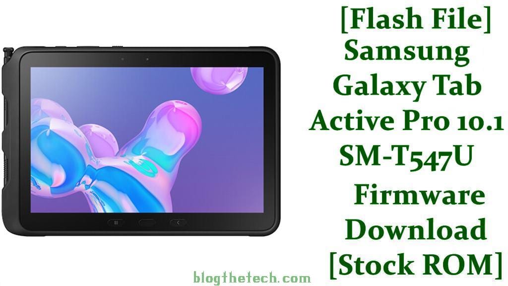 Samsung Galaxy Tab Active Pro 10.1 SM T547U