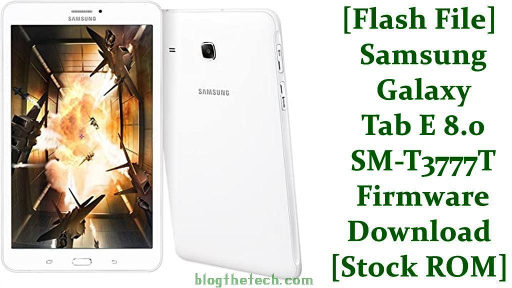 Samsung Galaxy Tab E 8.0 SM T3777T