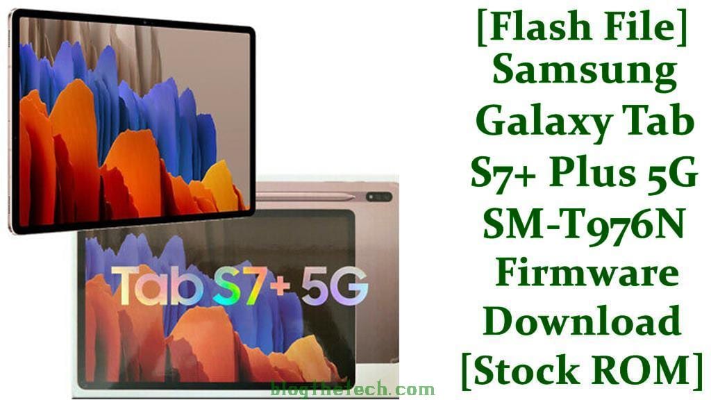 Samsung Galaxy Tab S7 Plus 5G SM T976N