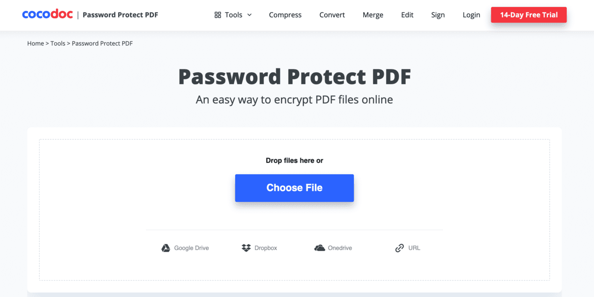 CocoDoc protect pdf