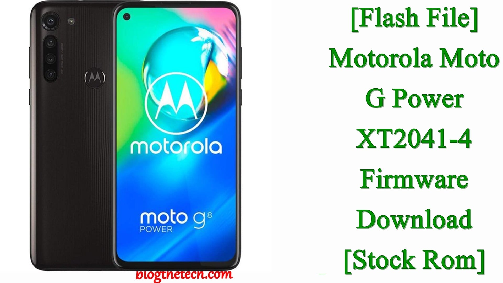 Motorola Moto G Power XT2041-4 Firmware