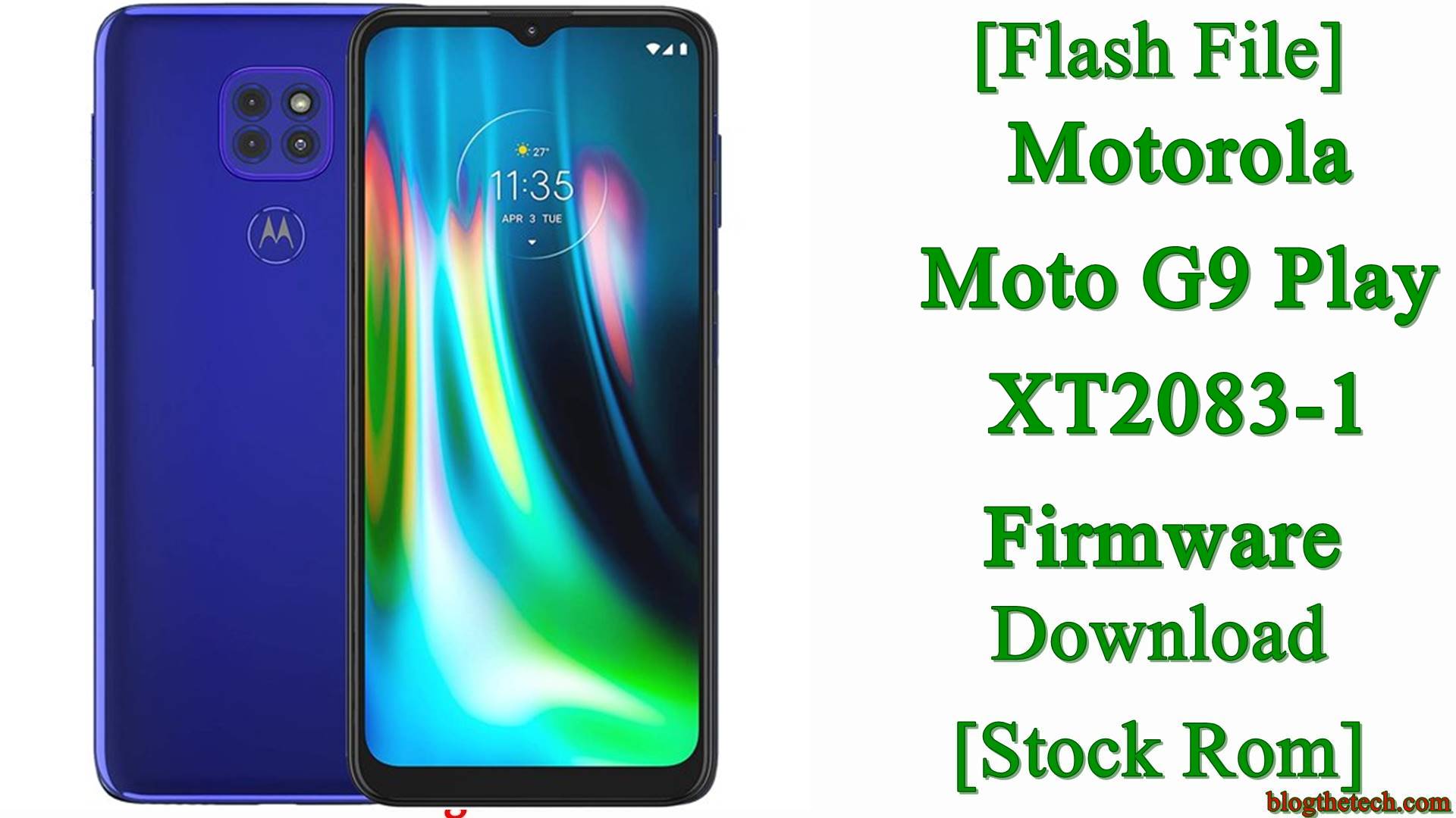 Motorola Moto G9 Play XT2083-1