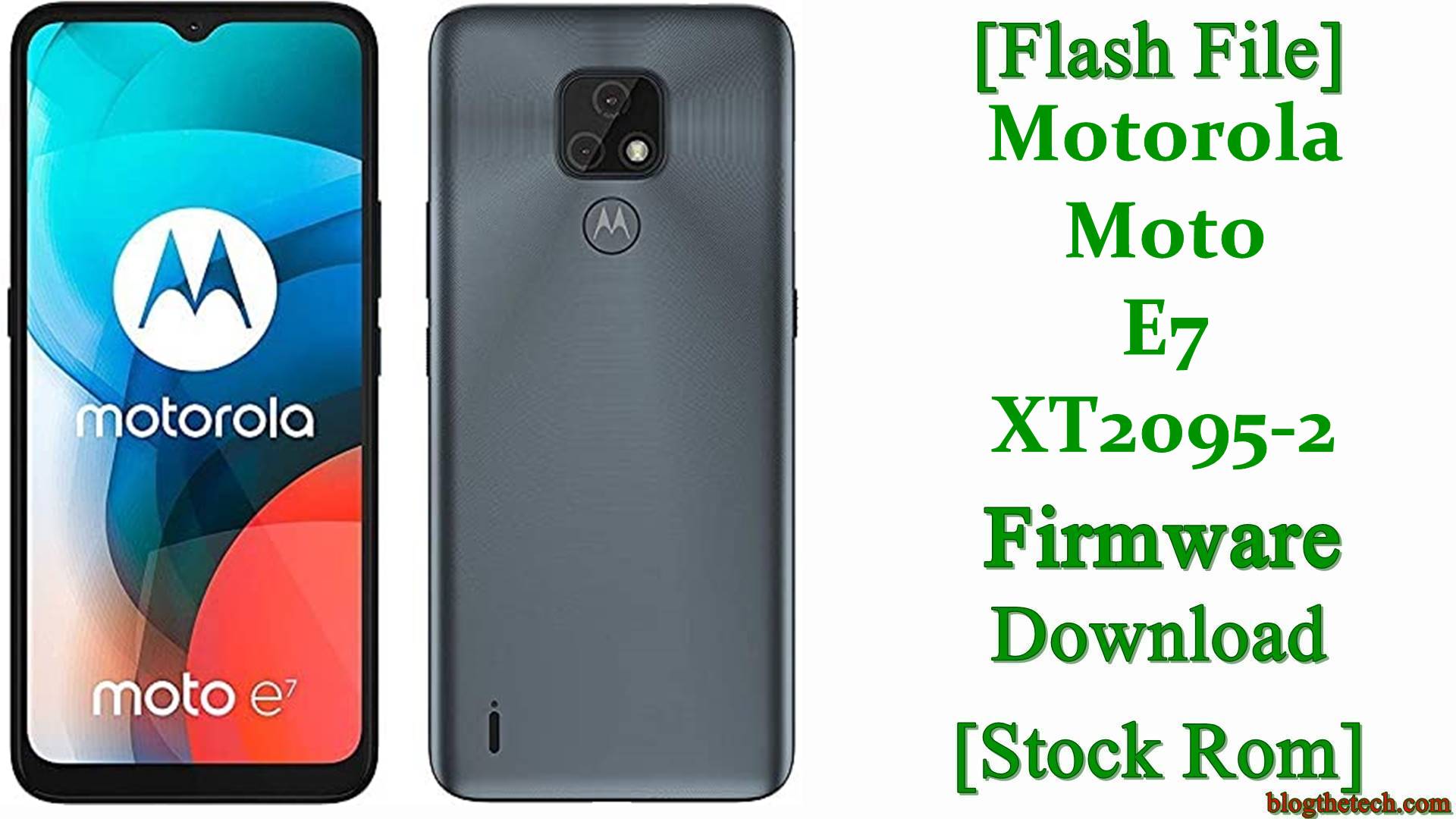 Motorola Moto E7 XT2095-2