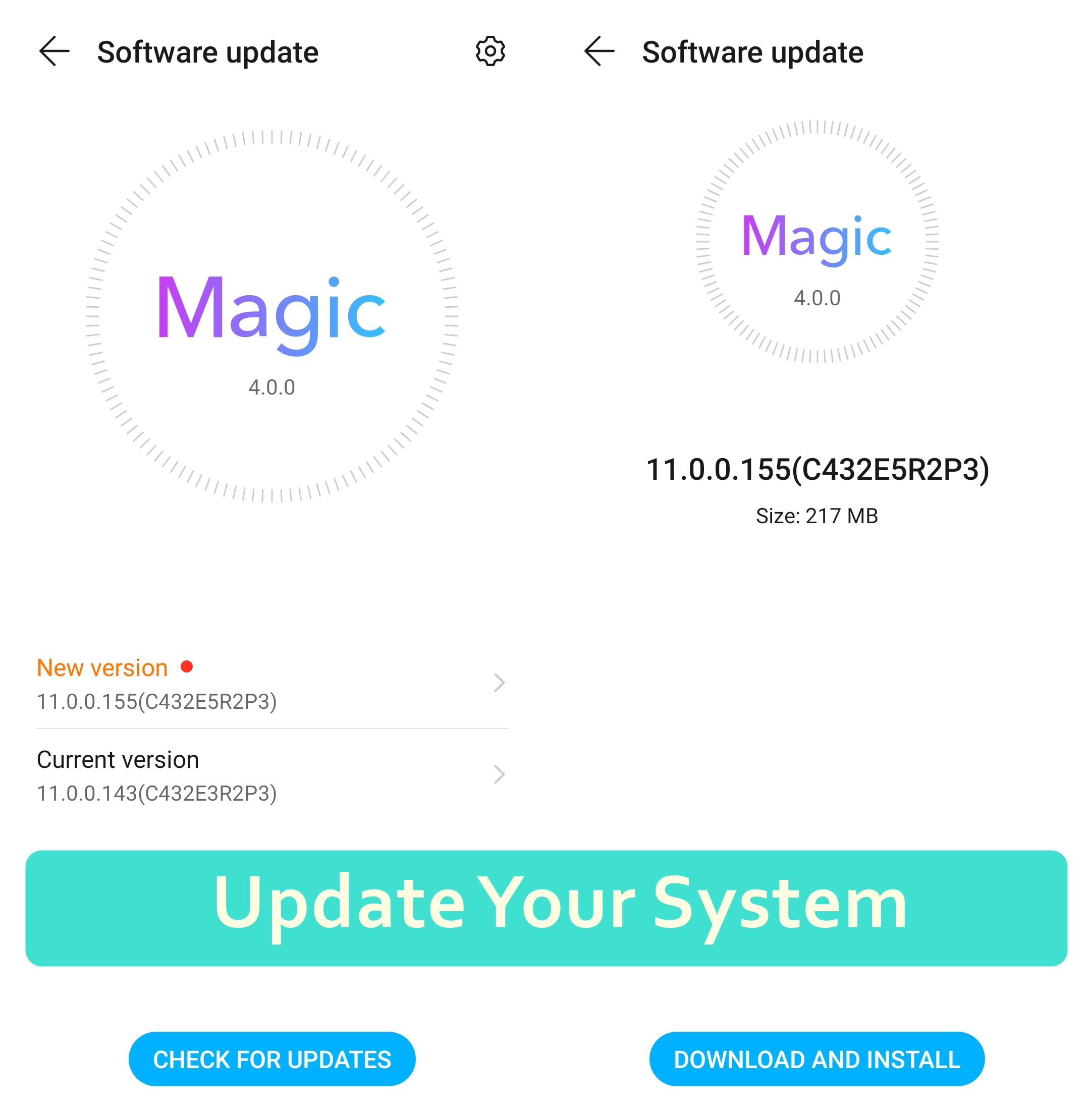 Update Your System