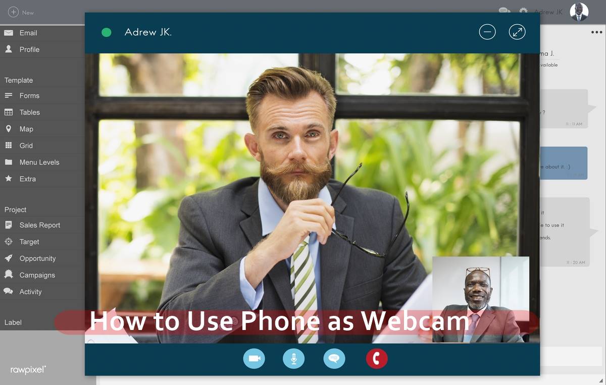 How to Use Phone as Webcam