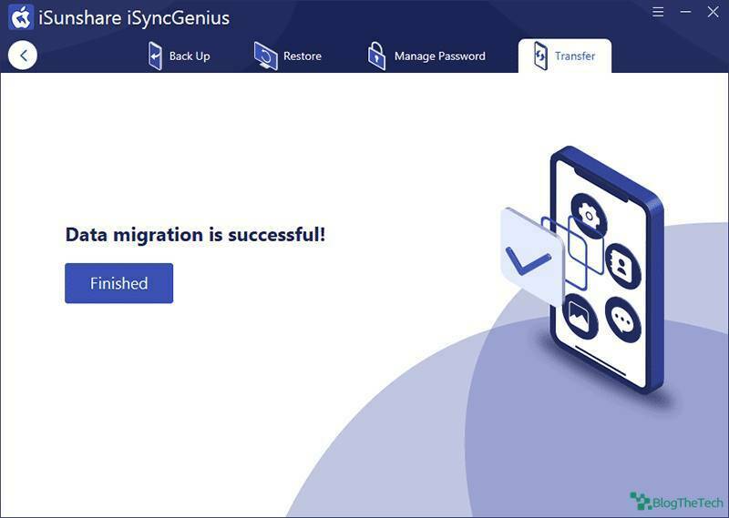 Successfully transferred data from iPhone to iPhone with iSyncGenius