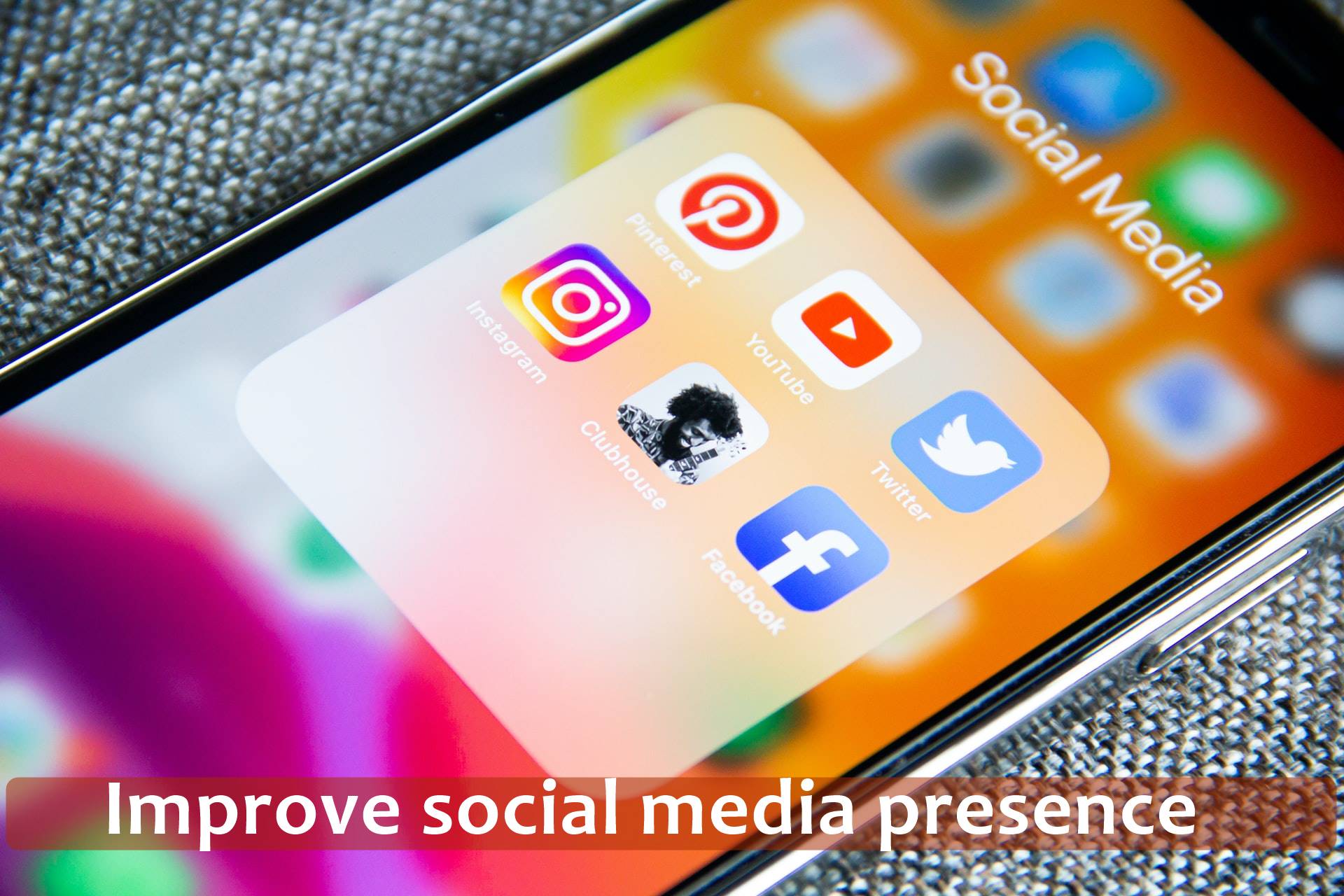 Improve social media presence