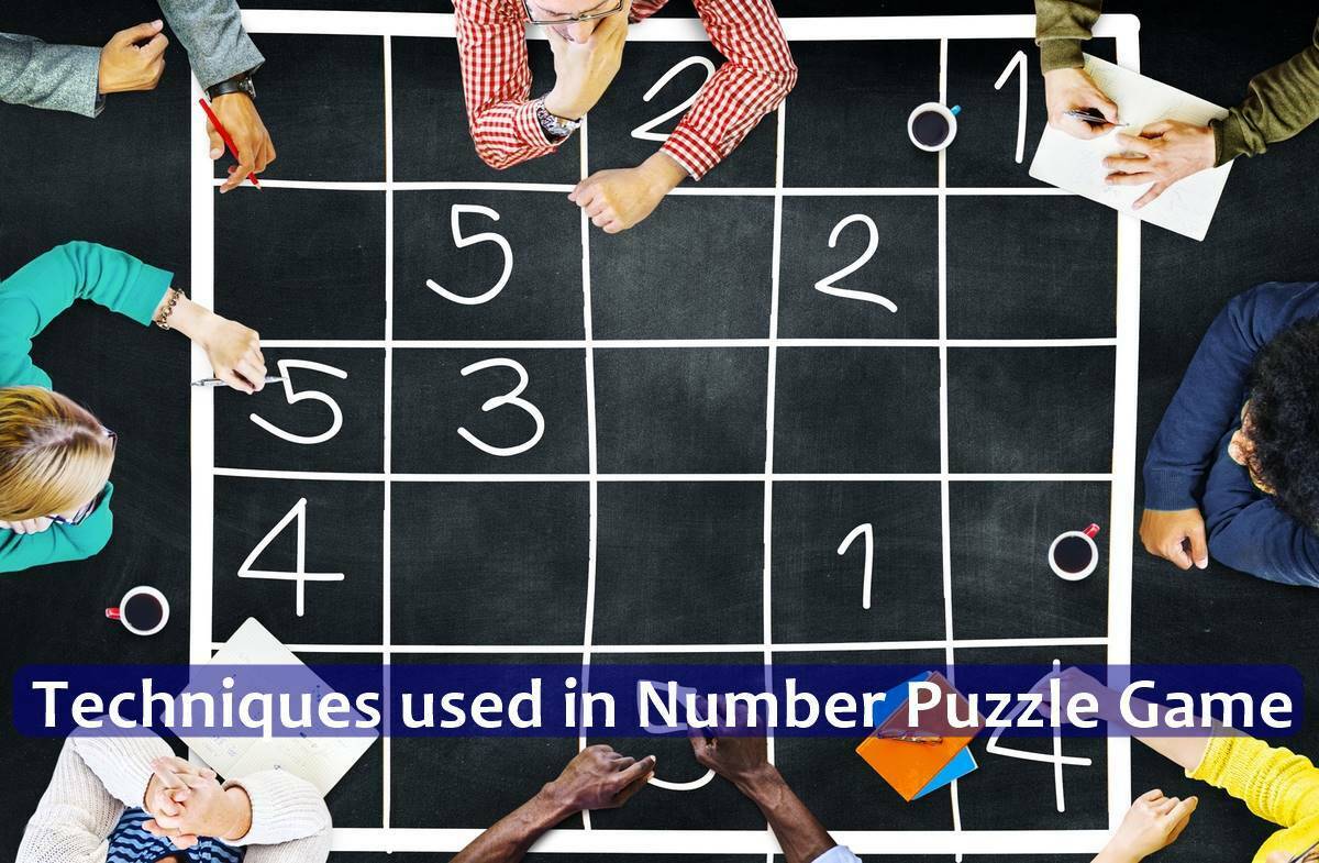 Techniques used in Number Puzzle Game