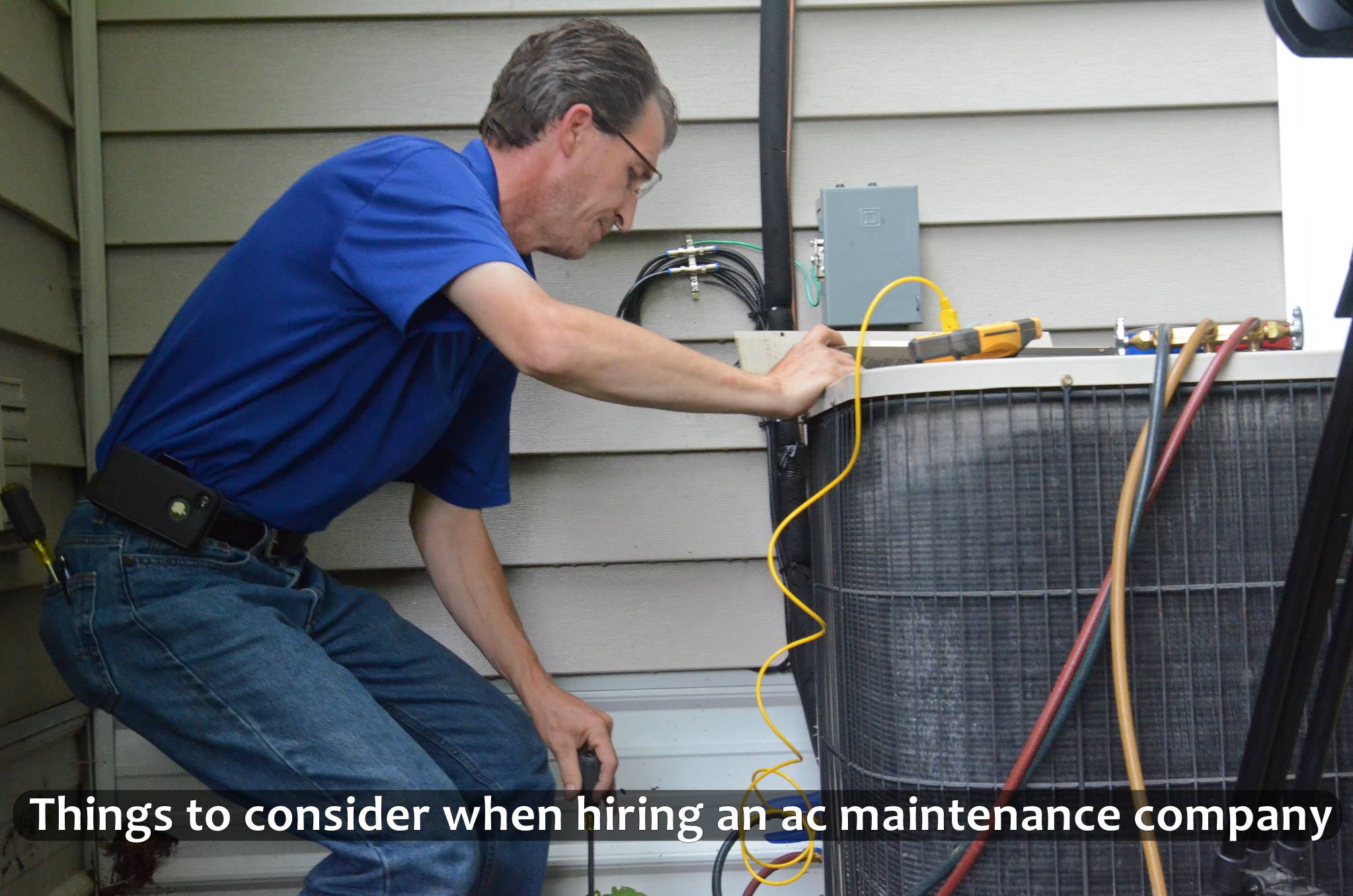 Things to consider when hiring an ac maintenance company