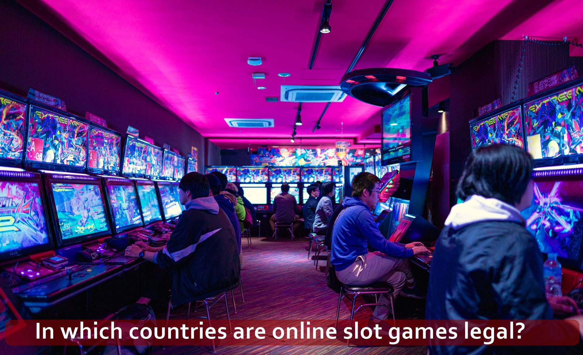 In which countries are online slot games legal?