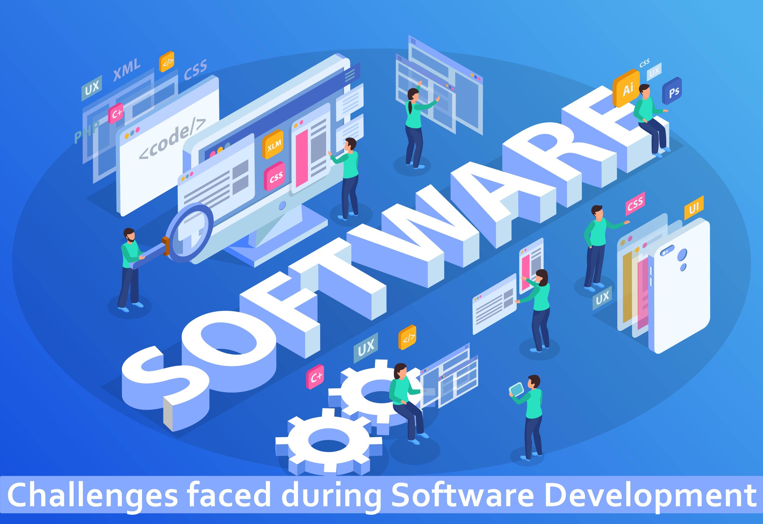Challenges faced during Software Development