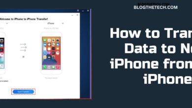 Transfer Data to New iPhone