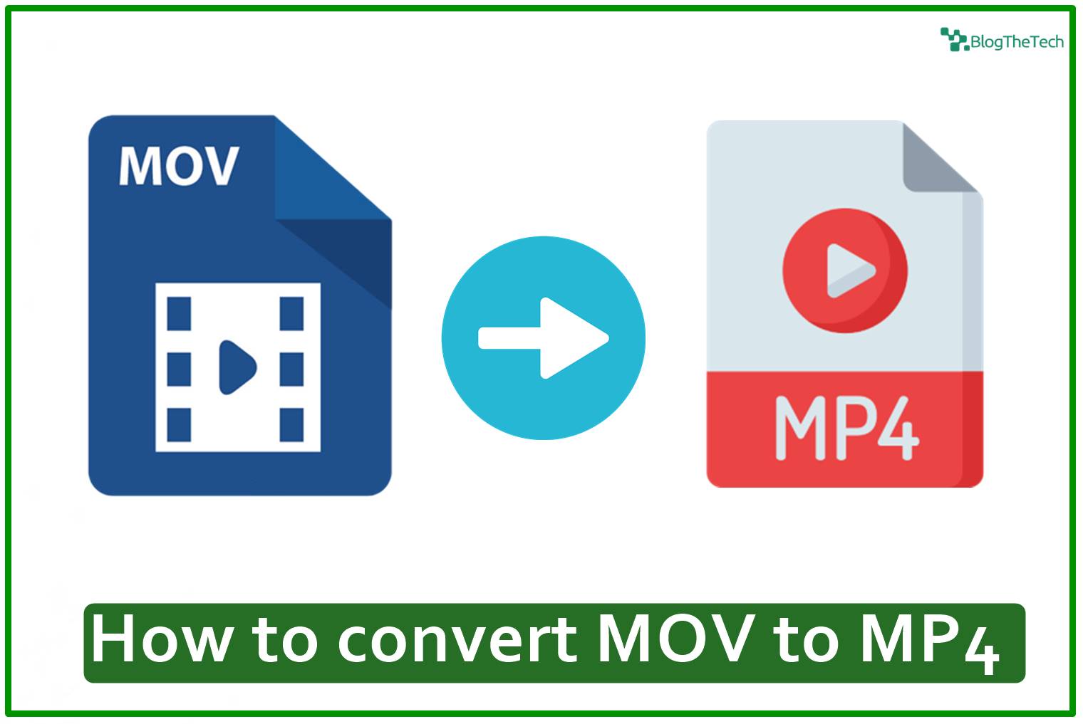How to convert MOV to MP4