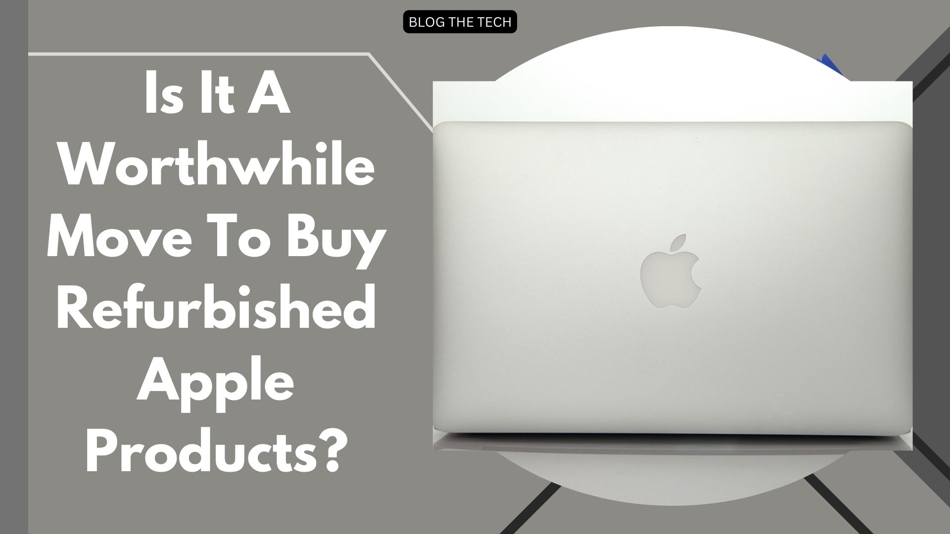 Buy Refurbished Apple Products?