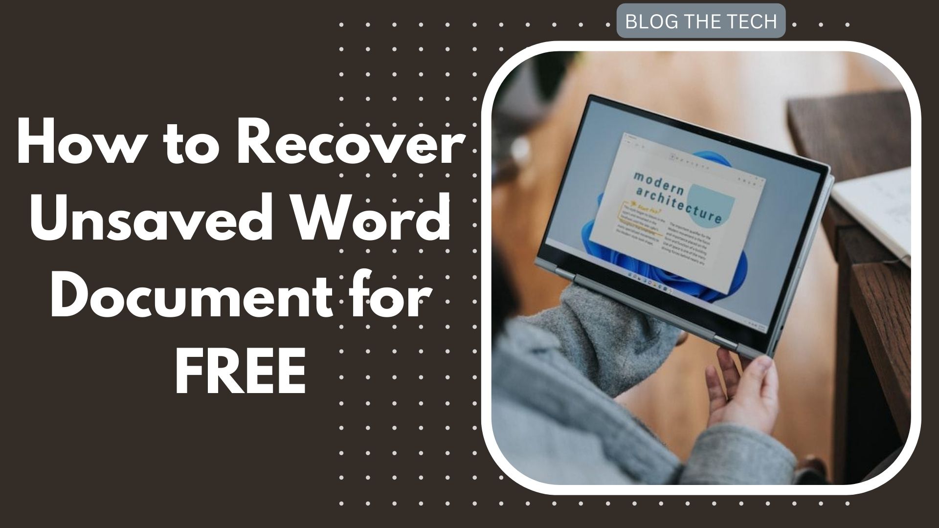 How to Recover Unsaved Word Document for FREE