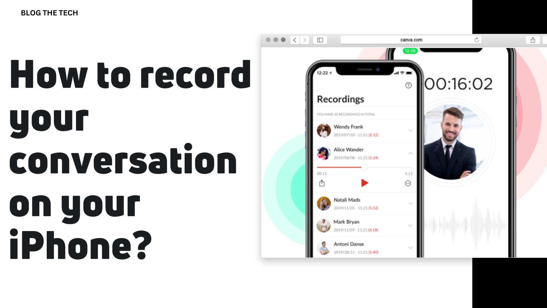 How to record your conversation on your iPhone?