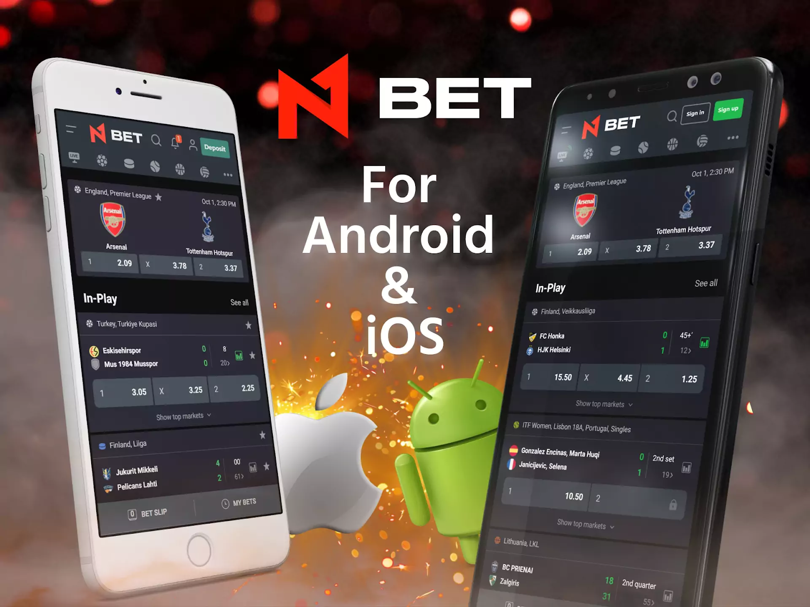 N1Bet Mobile App for iOS and Android