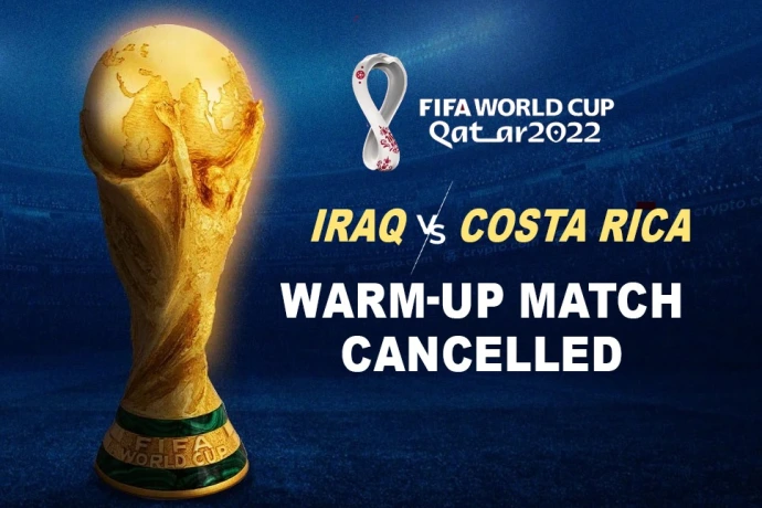 The bizarre cancellation of a friendly between Iraq and Costa Rica