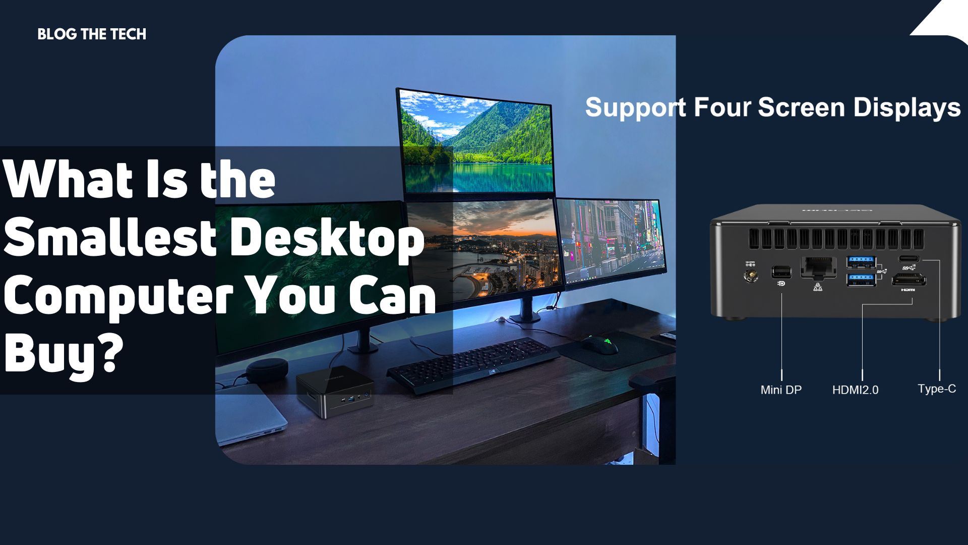 What Is the Smallest Desktop Computer You Can Buy?