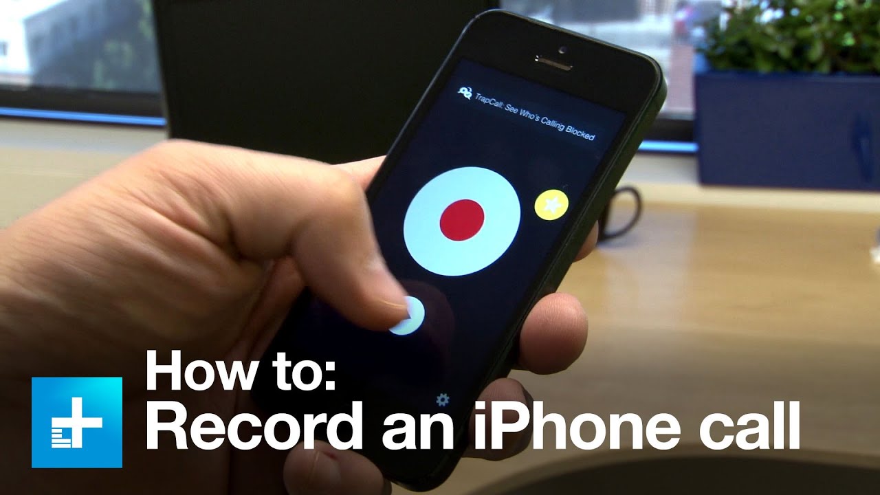 record a phone conversation on an iPhone