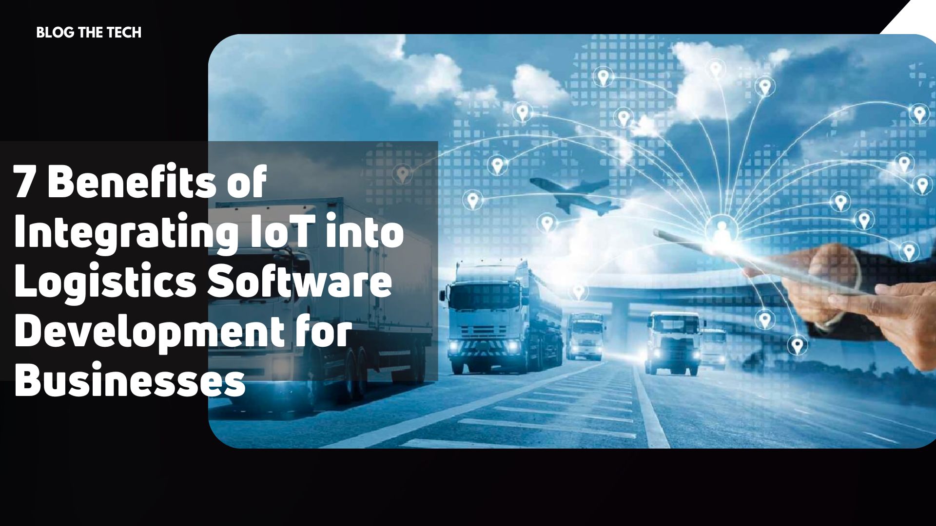 Importance of IoT in logistics and transportation software development services