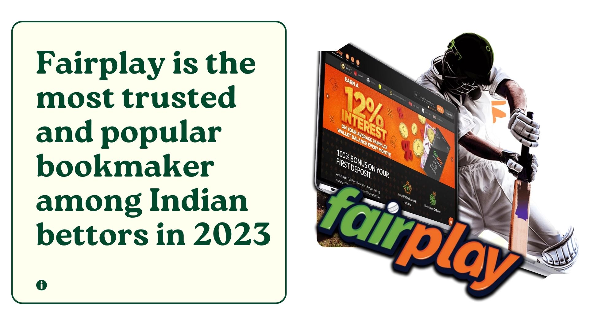 Fairplay - The most trusted and popular bookmaker among Indian bettors in 2023